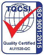 TQCSI Certified ISO 9001:2015